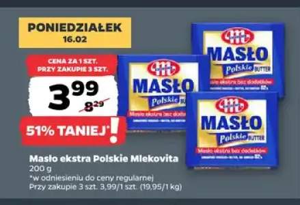 Masło ekstra Polskie