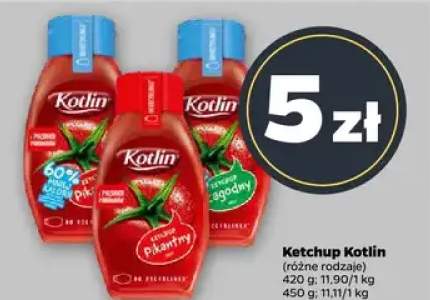 Ketchup różne rodzaje