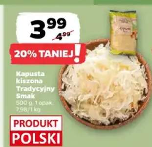 Kapusta kiszona Tradycyjny Smak