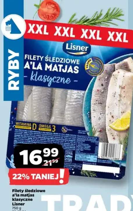 Filety śledziowe a'la matjas klasyczne