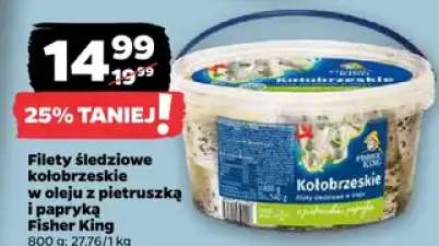 Filety śledziowe w majonezkie w oleju z pietruszką i papryką