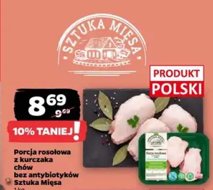 Porcja rosołowa z kurczaka chów bez antybiotyków