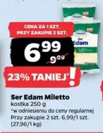 Ser Edam Miletto kostka