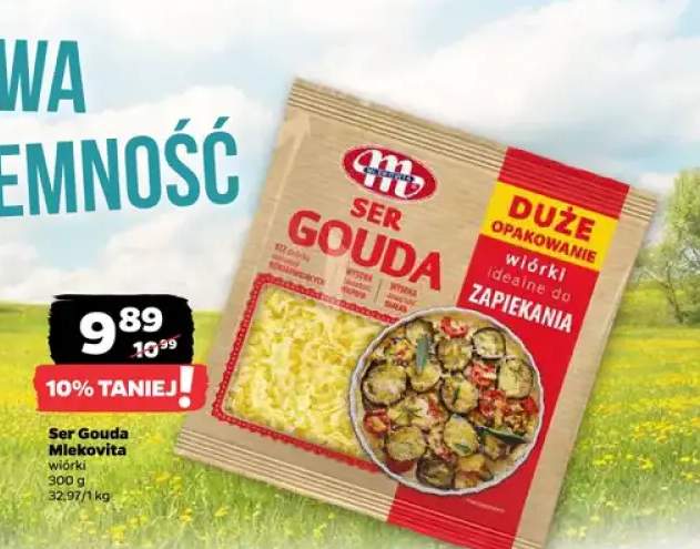 Ser Gouda Mlekovita wiórki