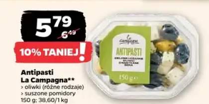 Antipasti z oliwki, suszone pomidory