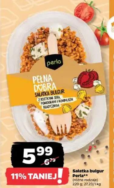 Sałatka bułgur różne rodzaje