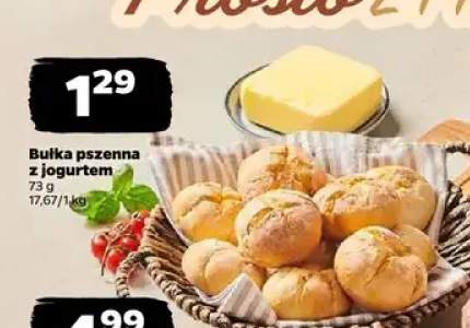 Bułka pszenna z jogurtem