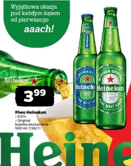 Piwo Heineken 0,0%