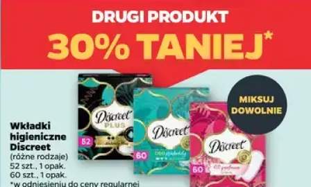 Wkładki higieniczne (różne rozmiary)