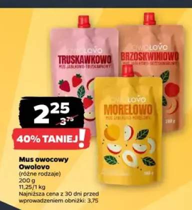 Mus owocowy morelowy