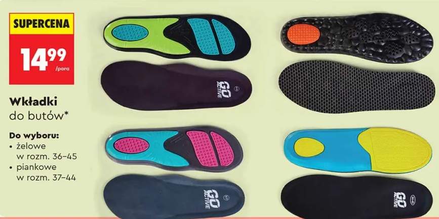 wkładki do butów