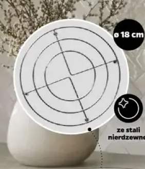 Stalowa podkładka pod garnek ø 18 cm