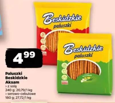 Paluszki serowo-cebulowe