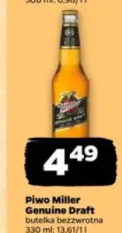 Piwo Miller Genuine Draft