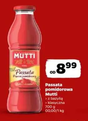 Passata pomidorowa z bazylią