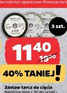 Zestaw tarcz do cięcia