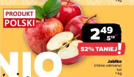 Jabłko (różne odmiany) luz