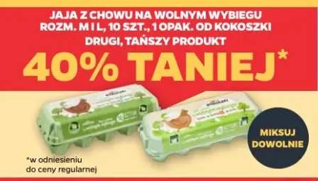 Jaja z chowu na wolnym wybiegu