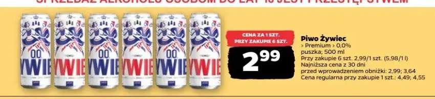 Piwo Żywiec Premium