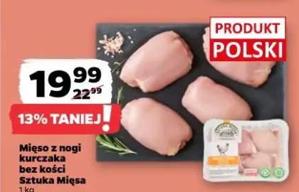 Mięso z nogi kurczaka bez kości