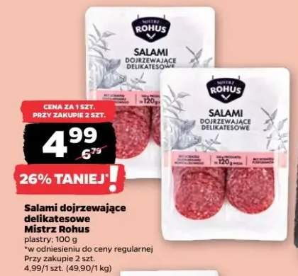 Salami dojrzewające delikatesowe