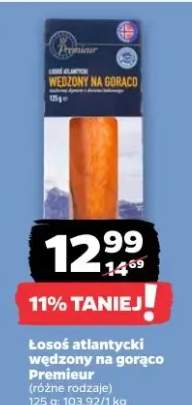 Łosoś atlantycki wędzony na gorąco (różne rodzaje)