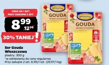 Ser Gouda Włoszczowa plastry