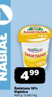 Śmietana 18%