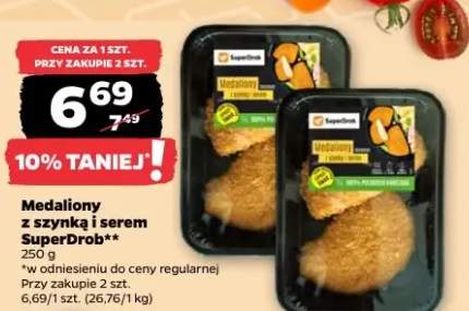 Medaliony z szynką i serem