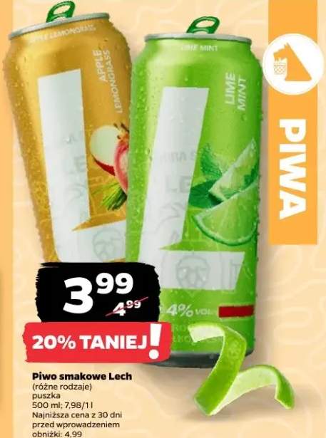 Piwo smakowe (różne rodzaje)