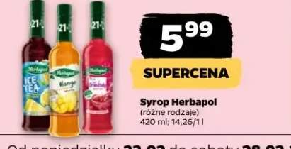 Syrop (różne rodzaje)