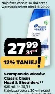 Szampon do włosów Classic Clean Head & Shoulders
