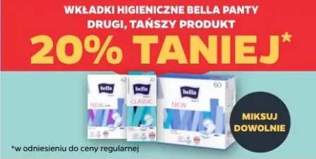 Wkładki higieniczne panty