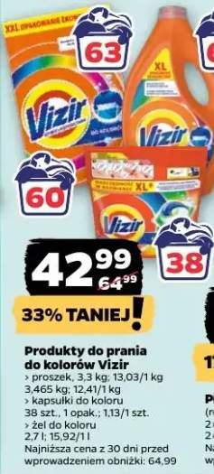 Produkty do prania do kolorów żel