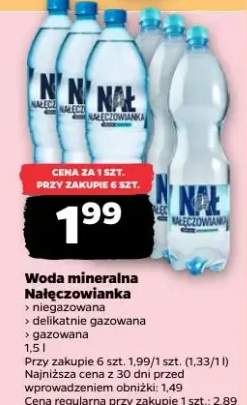 Woda mineralna gazowana