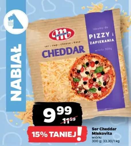 Ser Cheddar Mlekovita wiórki