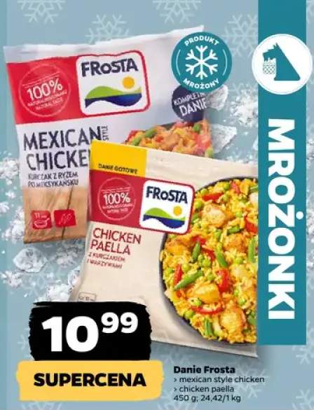 Danie mrożone Chicken paella