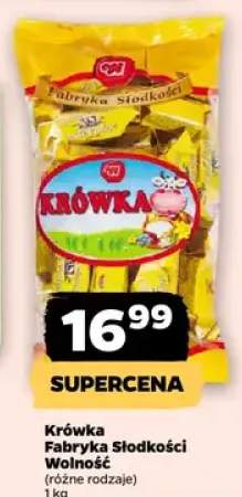 Cukierki Krówka, różne rodzaje
