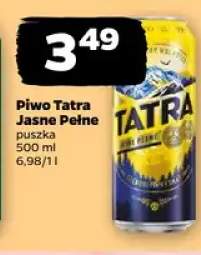 Piwo Tatra Jasne Pełne