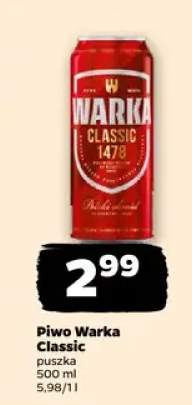 Piwo Warka Classic