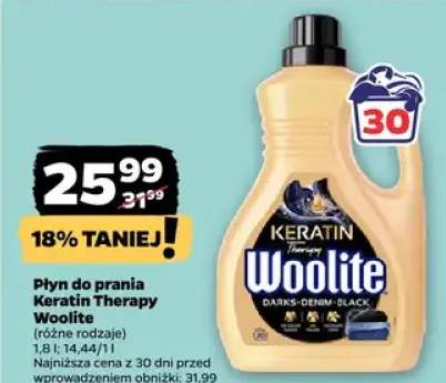 Płyn do prania Keratin Therapy, różne rodzaje