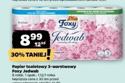 Papier toaletowy 3-warstwowy Jedwab