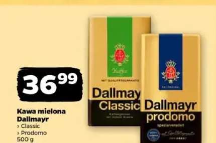 Kawa mielona Dallmayr Classic, Prodomo