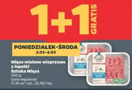 Mięso mielone wieprzowe z łopatki Stąd Takie Dobre! Mięsa