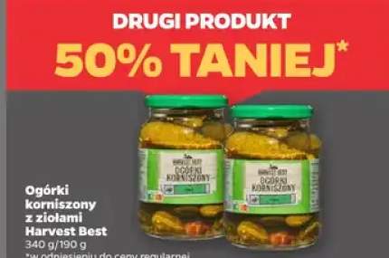 Ogórki korniszony z ziołami