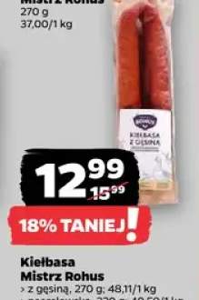 Kiełbasa z gęsiną