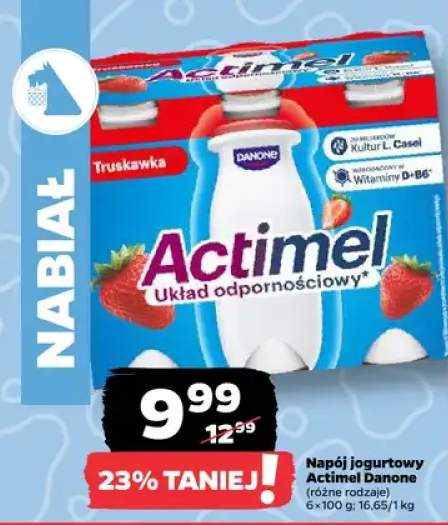 Napój jogurtowy Actimel Danone