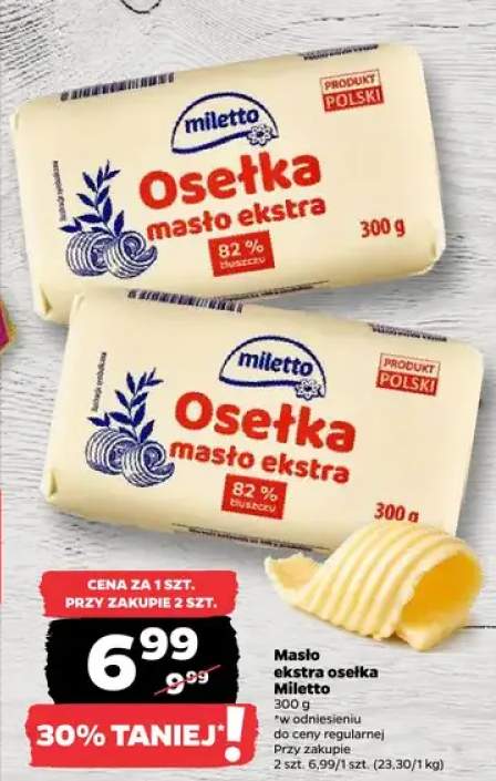 Masło ekstra osełka