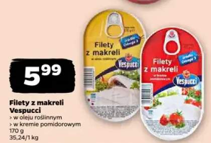 Filety z makreli w kremie pomidorowym