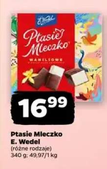 Ptasie Mleczko klasyczne (różne rodzaje)
